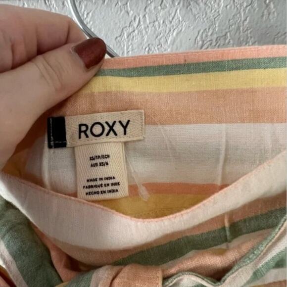 Roxy Past Midnight Paper Bag Shorts - Picture 6 of 9